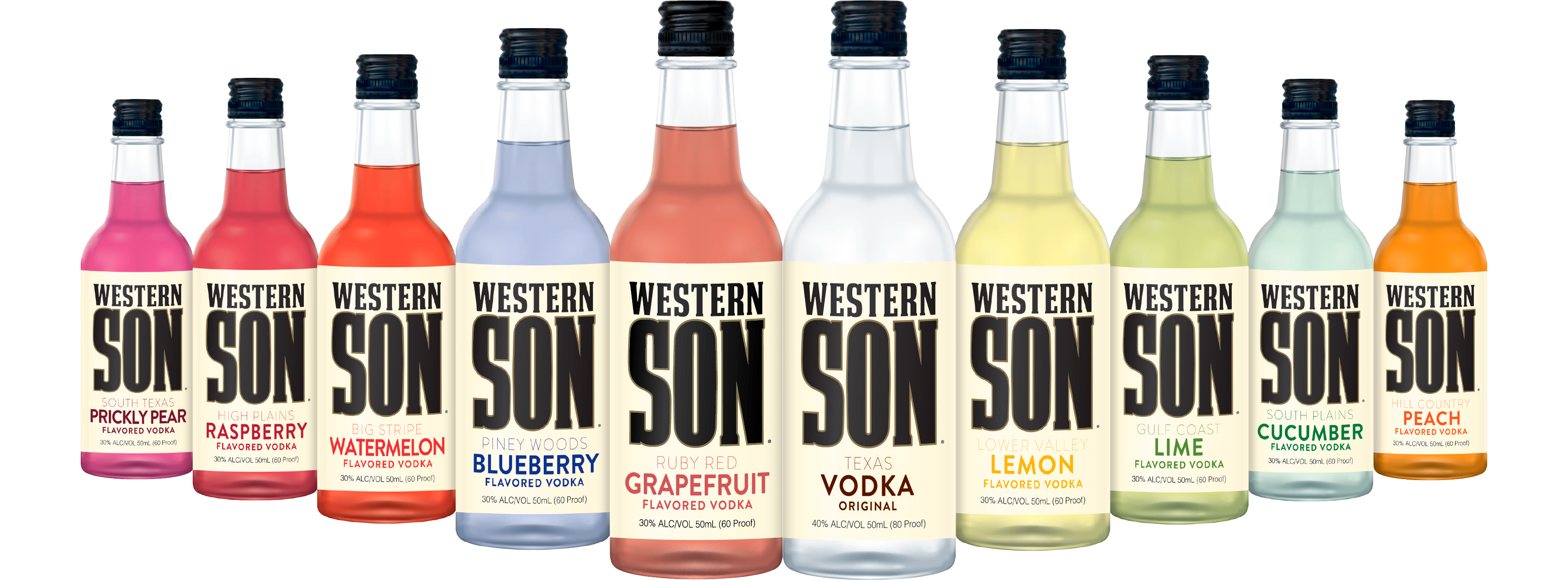 テキサスクラフトウォッカWestern Son（ウエスタンサン）から