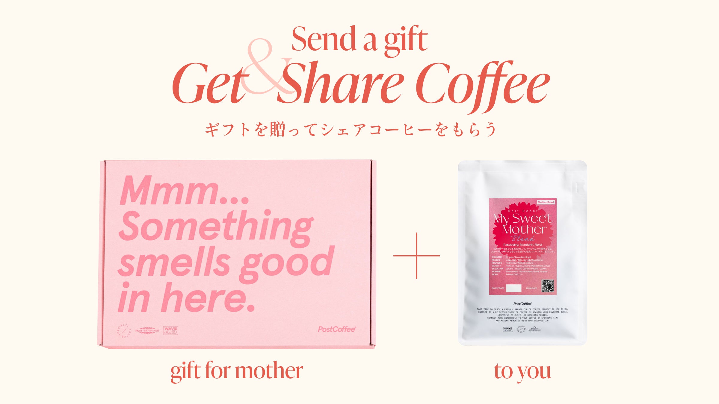 Send a gift & Get Share Coffee - PostCoffee