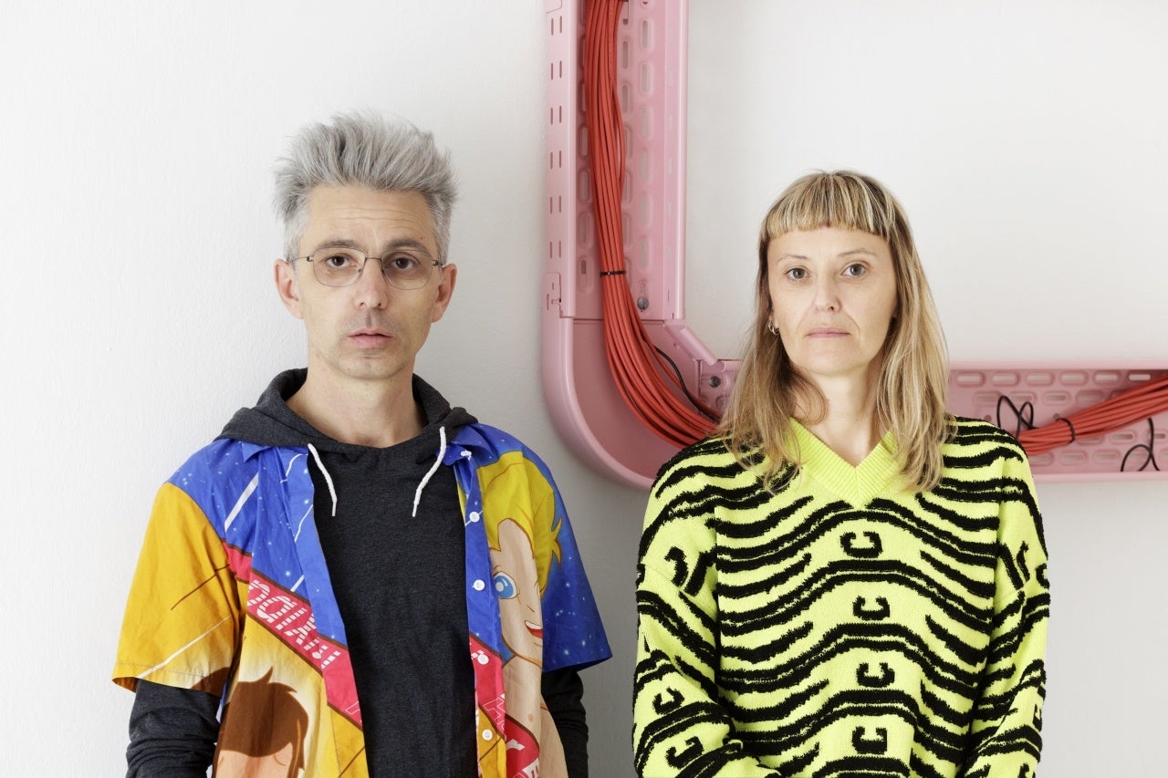 Eva & Franco Mattes (2022) Photo by Louis De Belle