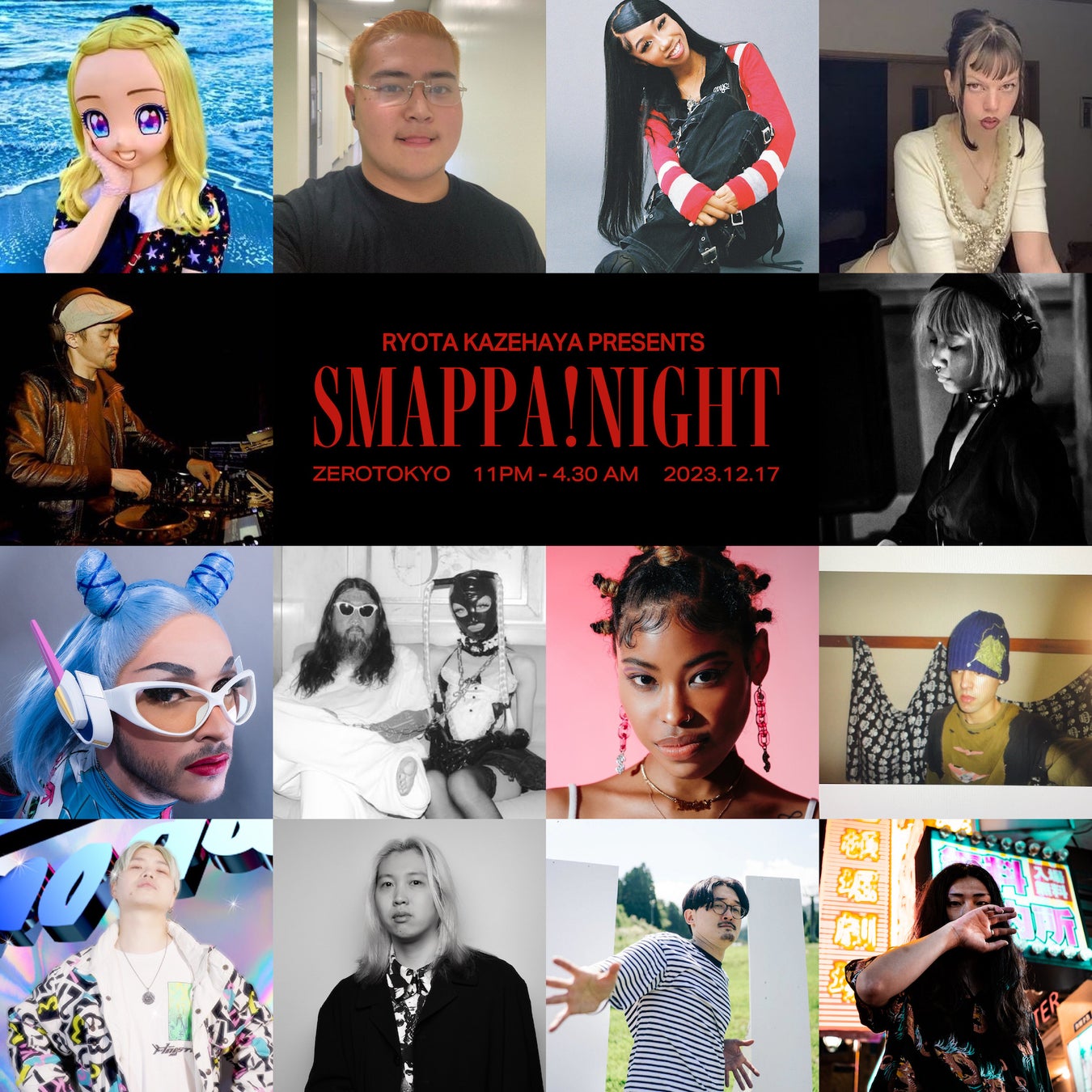 RYOTA KAZEHAYAがホストするクラブイベント「Smappa! Night#1」を新宿歌舞伎町のナイトエンターテインメント施設『ZEROTOKYO』にて開催! RYOTA KAZEHAYAがホストするクラブイベント「Smappa! Night#1」を新宿歌舞伎町のナイトエンターテインメント施設『ZEROTOKYO』にて開催!