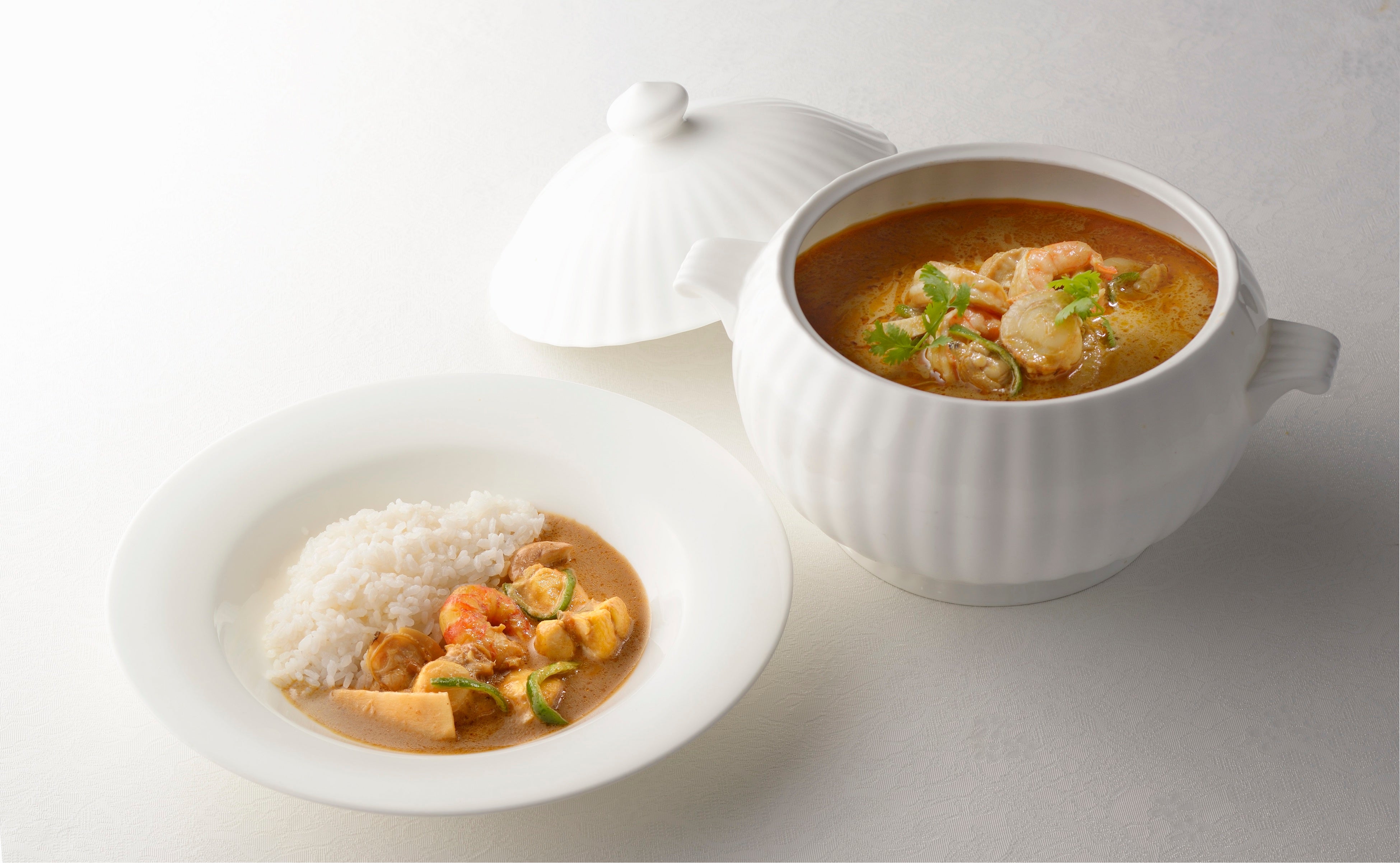 メインダイニングシーホースの人気の味 「海の幸タイ国風カレー」