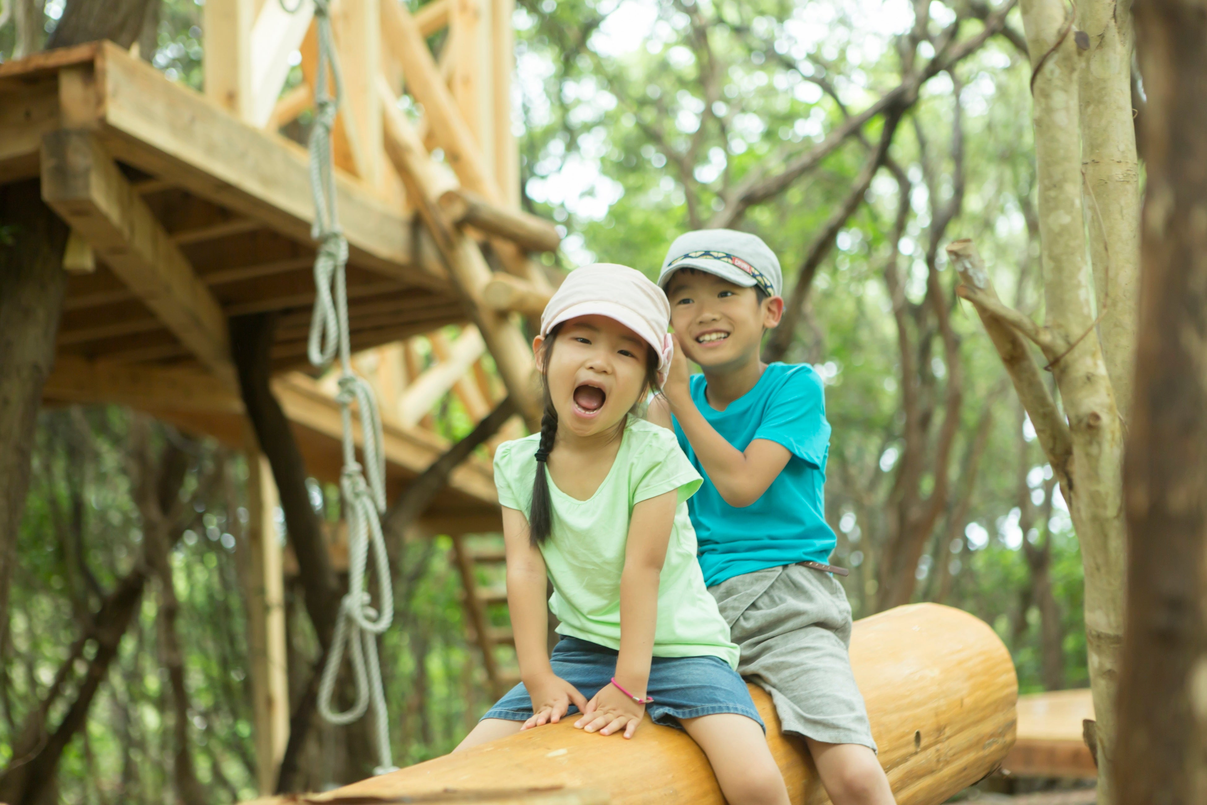 ありのままの自然を学ぶ「森の秘密基地で遊ぼう」