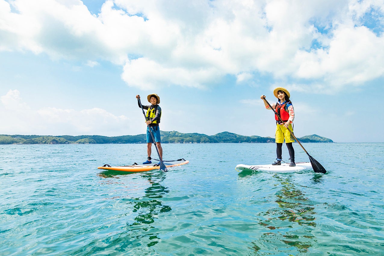 海上散歩をしているかのような「SUP」　
