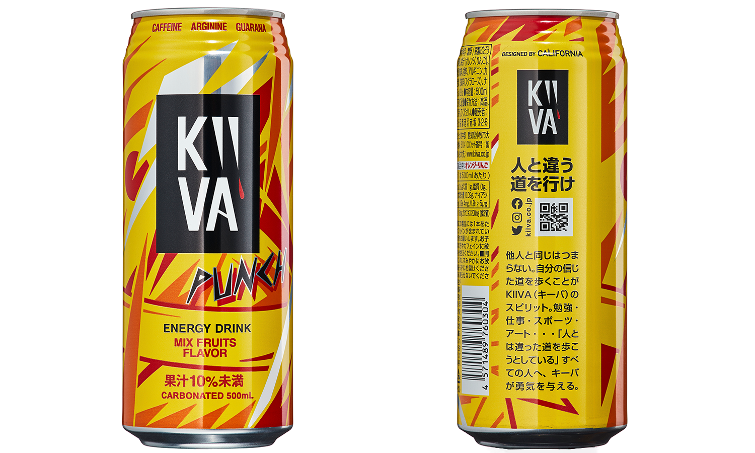 ドリンクメーカーの KIIVA（キーバ）が「キーバエナジー PUNCH（パンチ