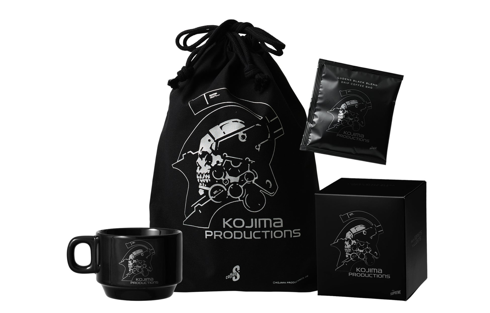 小島秀夫監修!数量限定「LUDENS BLACK BLEND」コーヒーセット、9/26発売開始 小島秀夫監修!数量限定「LUDENS BLACK BLEND」コーヒーセット、9/26発売開始