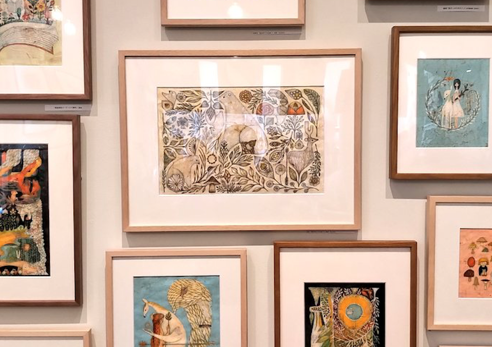 過去の原画展示の様子。※今回展示・販売する原画とは異なります