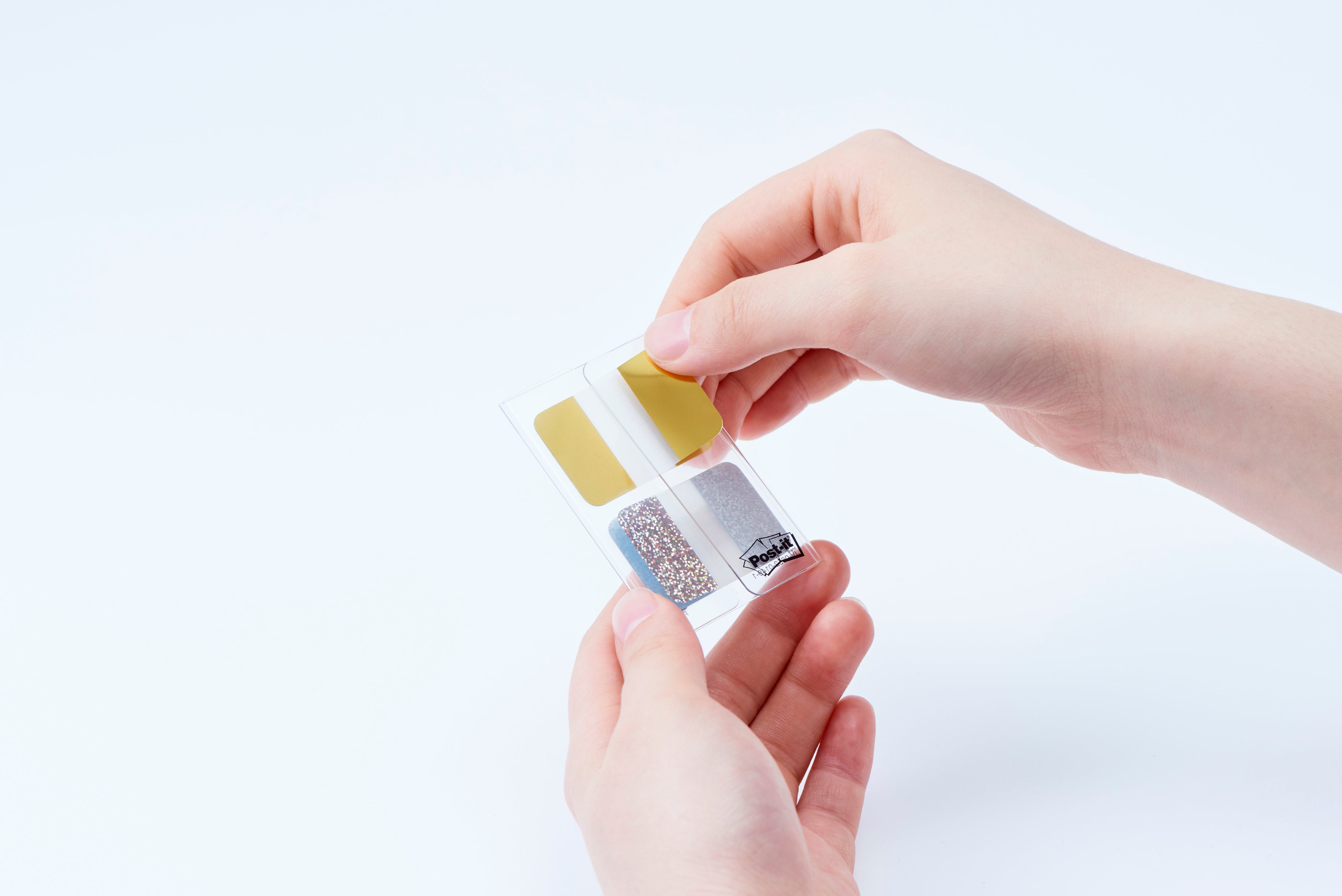 ふせん賞入賞 ポスト・イット® フィルムインデックス 厚口 メタリックカラー