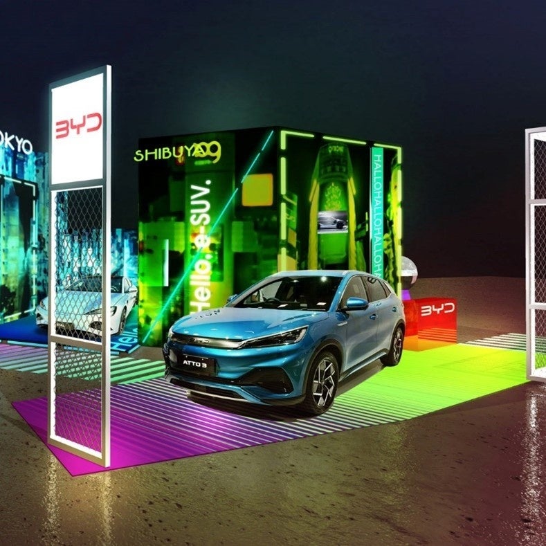 BYD Auto Japanが「東京オートサロン2023」に初出展～“X(クロス