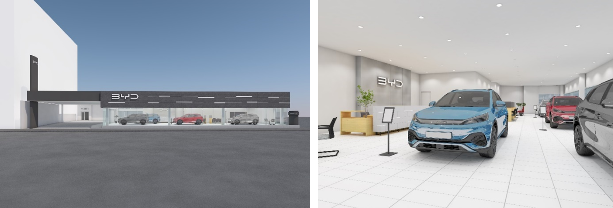鹿児島県鹿児島市にオープンする「BYD AUTO鹿児島」