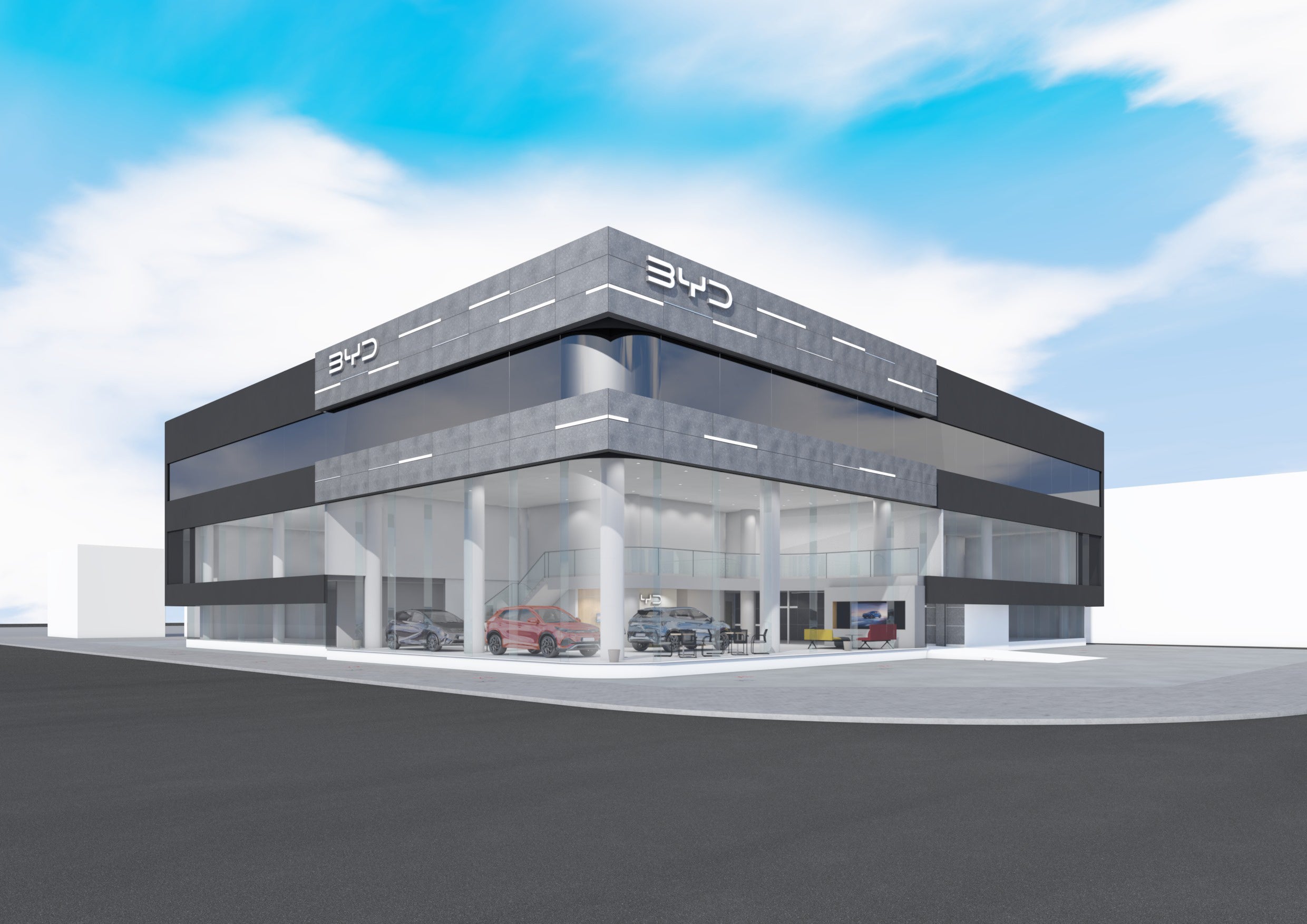 愛知県小牧市にオープンする「BYD AUTO名古屋北」