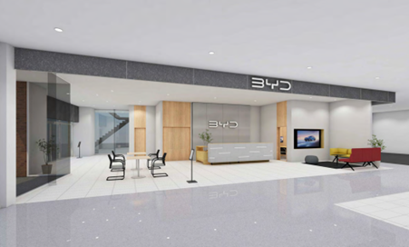 静岡県静岡市にオープンする「BYD AUTO 静岡」