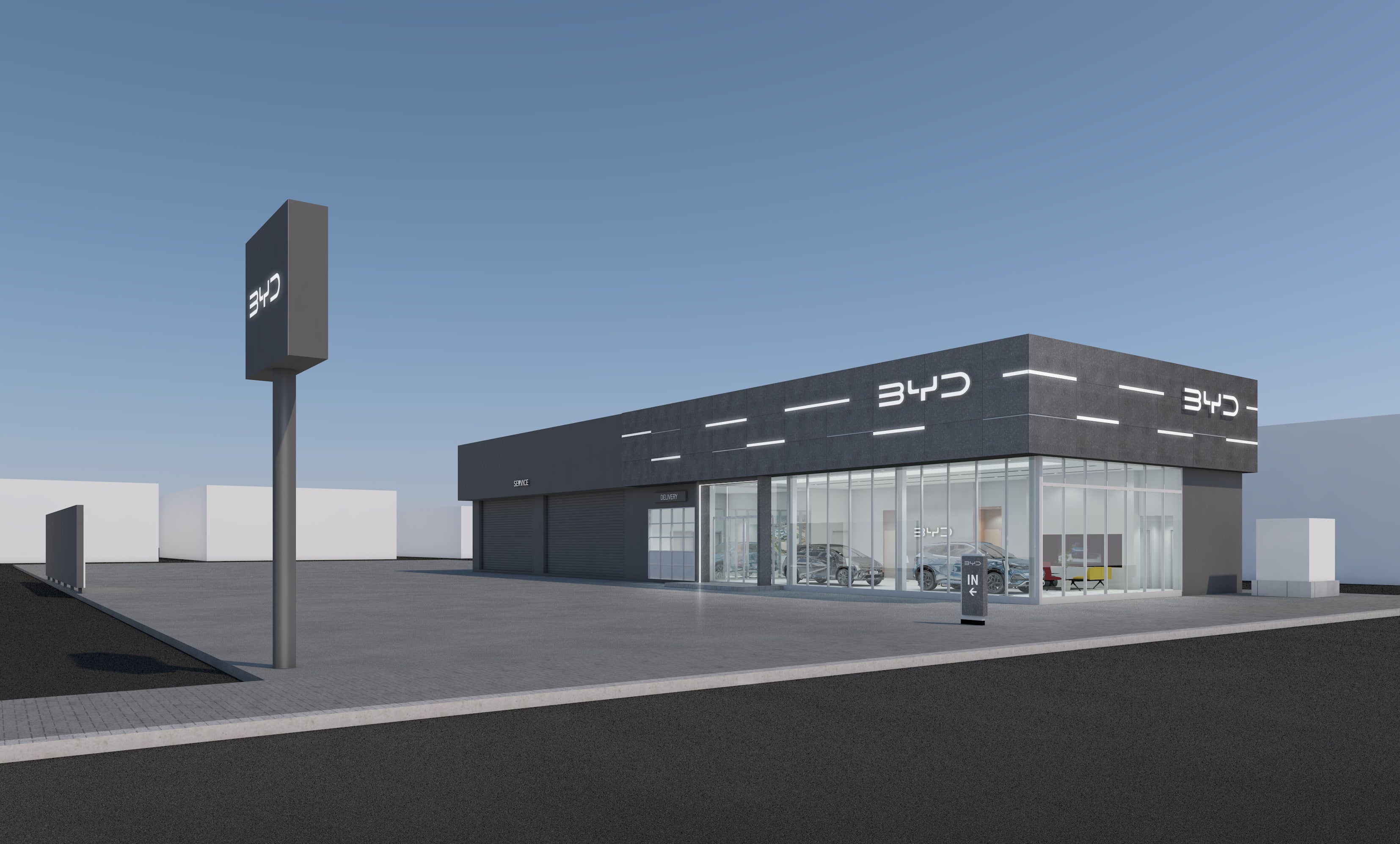 新潟県新潟市にオープンする「BYD AUTO新潟」