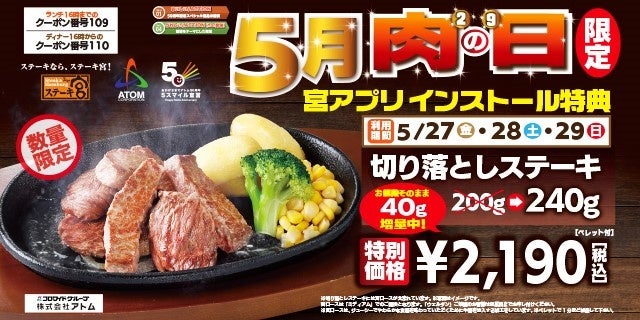 アプリインストールクーポン