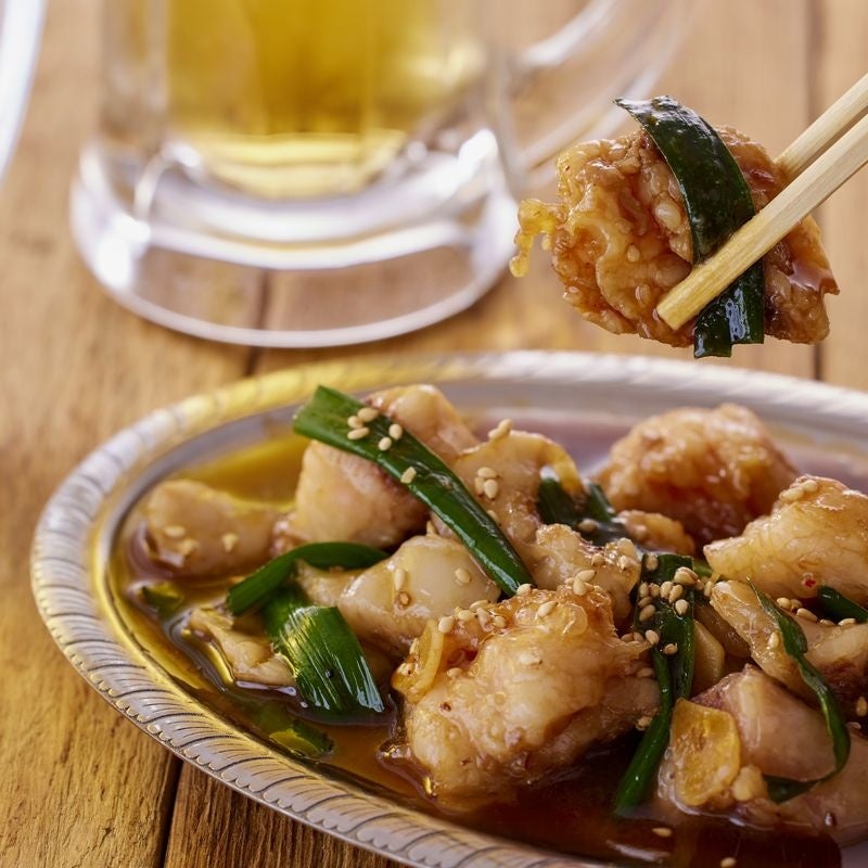 タレ焼きとろホルモン　税込649円 　ホル飯　 税込253円