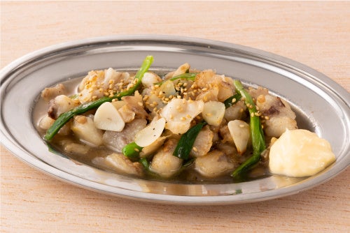 いろはにほへと「辛味噌・塩にんにくの新味タレ焼きとろホルモン