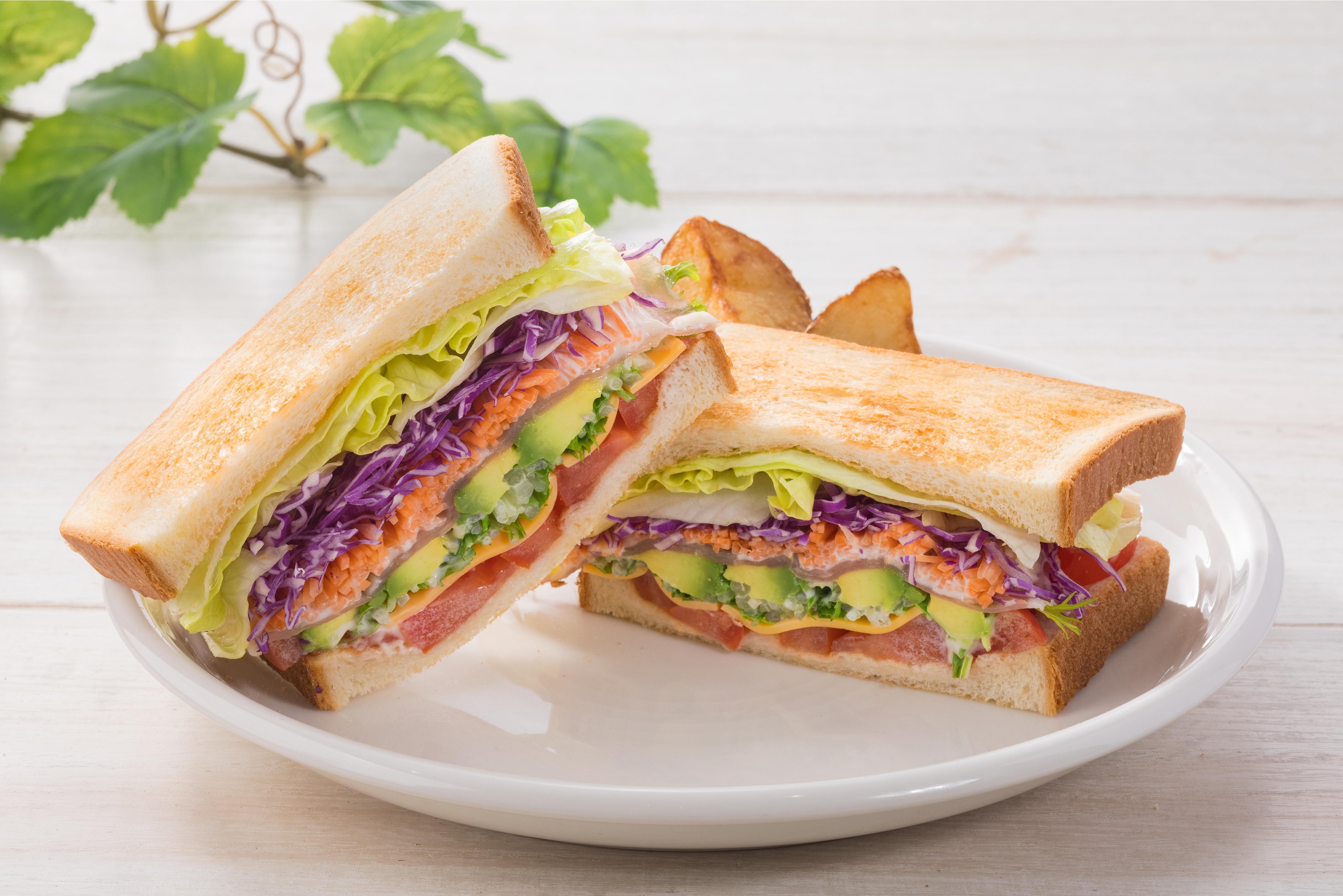 野菜たっぷりベジタブルサンド