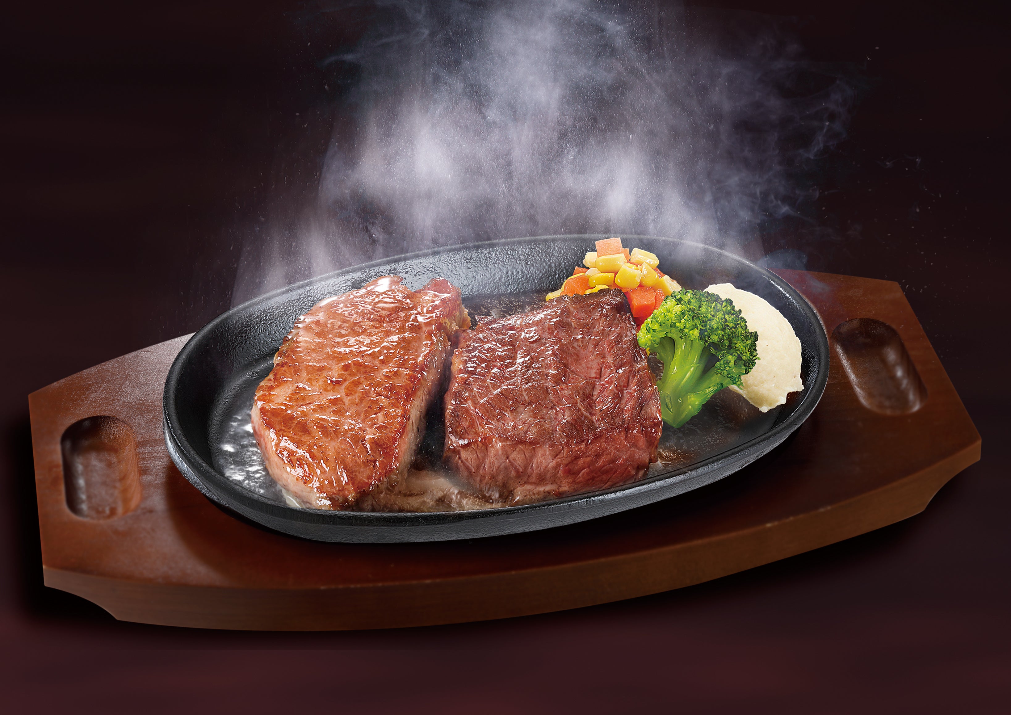 宮ロース＆てっぱんステーキ