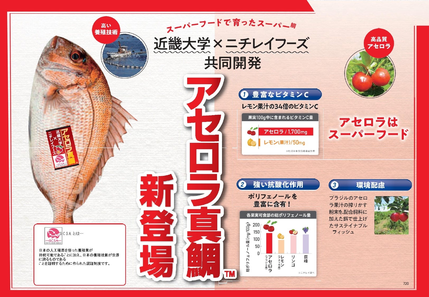 アセロラ真鯛®参考資料