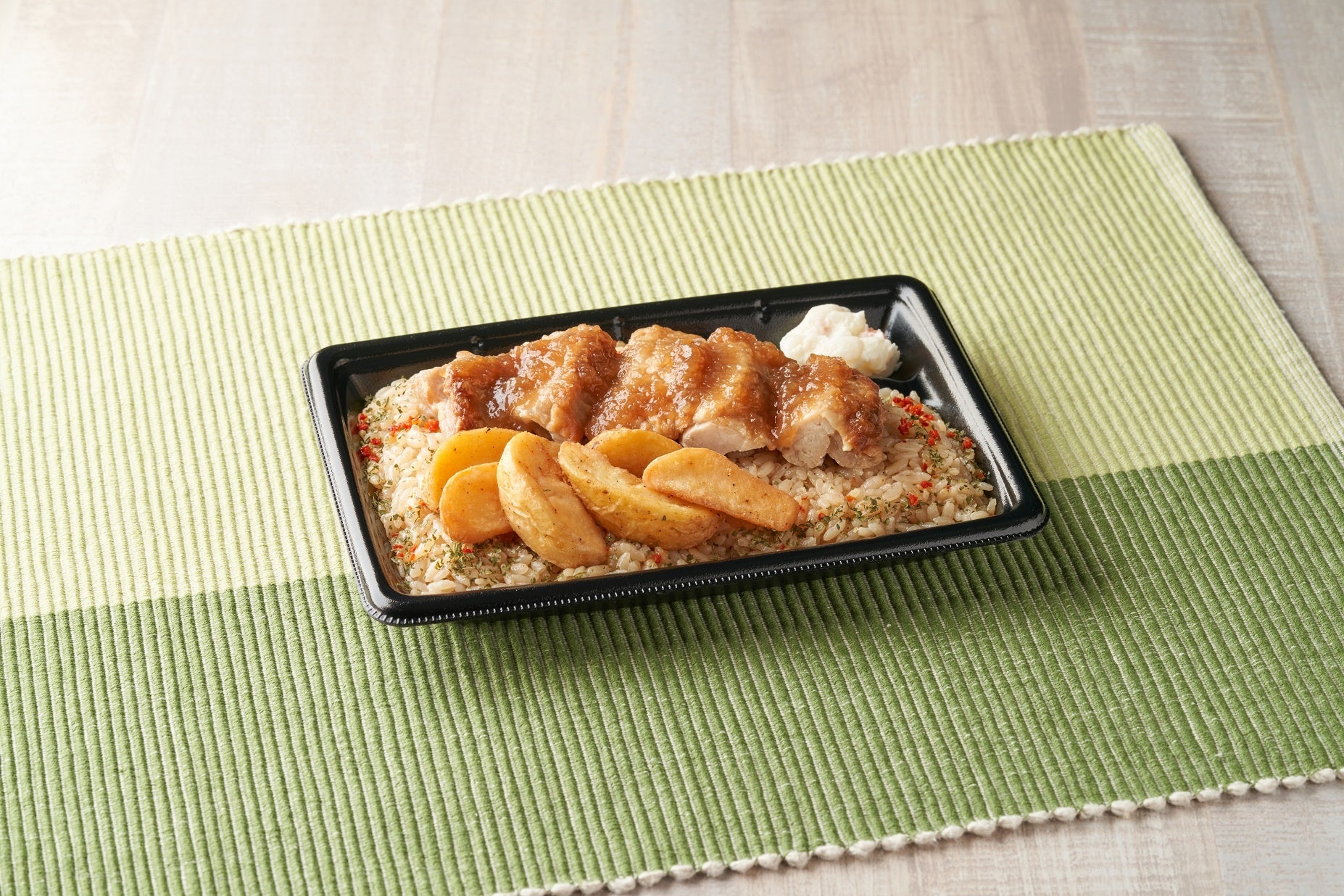 グリルチキンガーリックライス