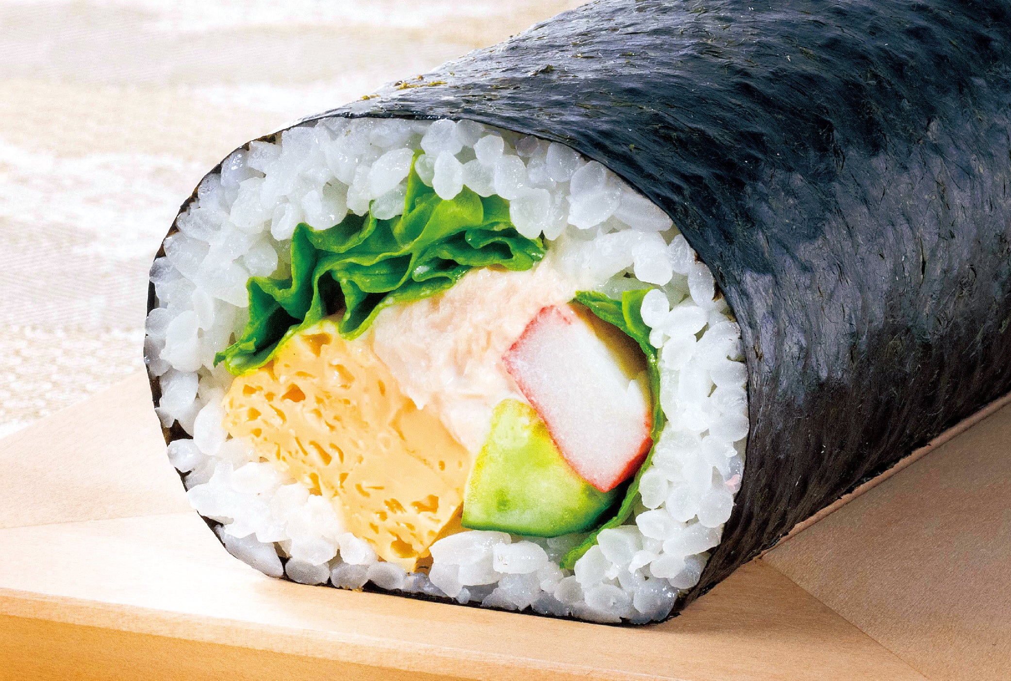 サラダ恵方巻1本610円