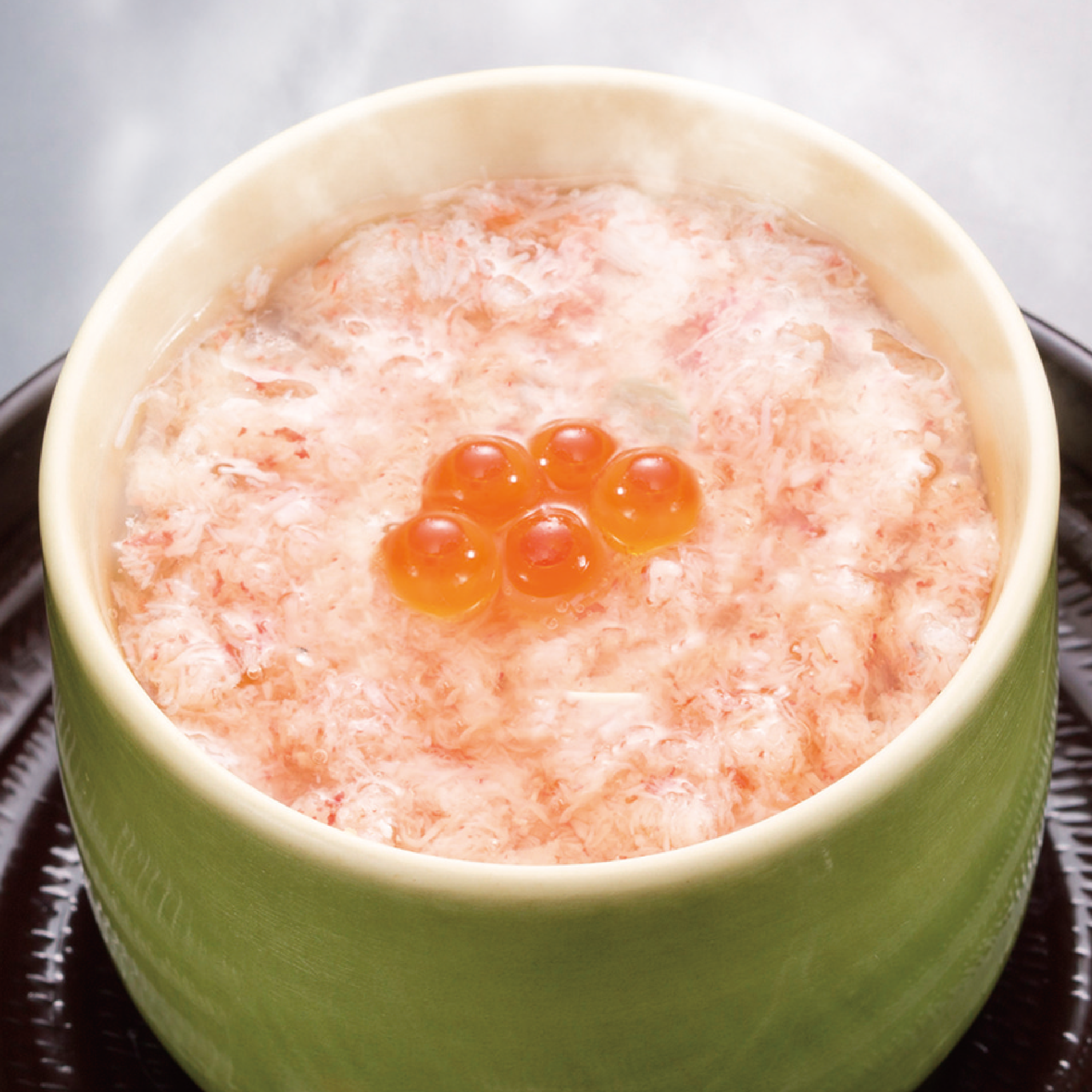かにといくらの茶碗蒸し 540円