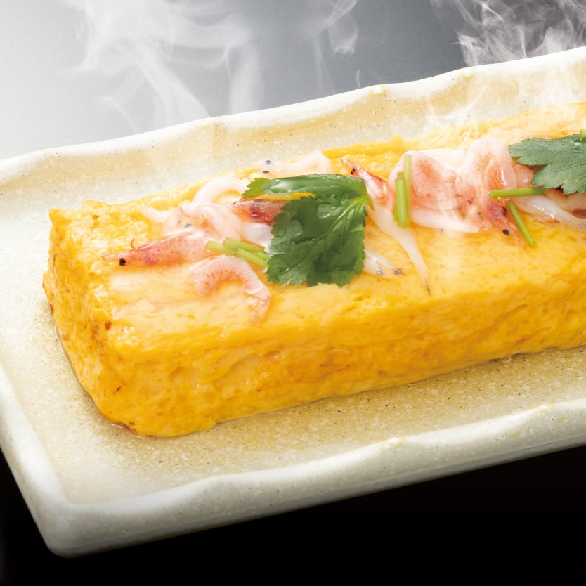 桜えびとしらすの餡かけだし巻き玉子 540円