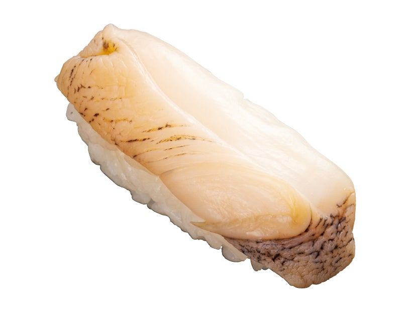 福井県産 赤梅貝一貫 290円