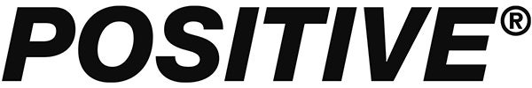 「POSITIVE」ロゴ