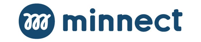 「minnect」ロゴ