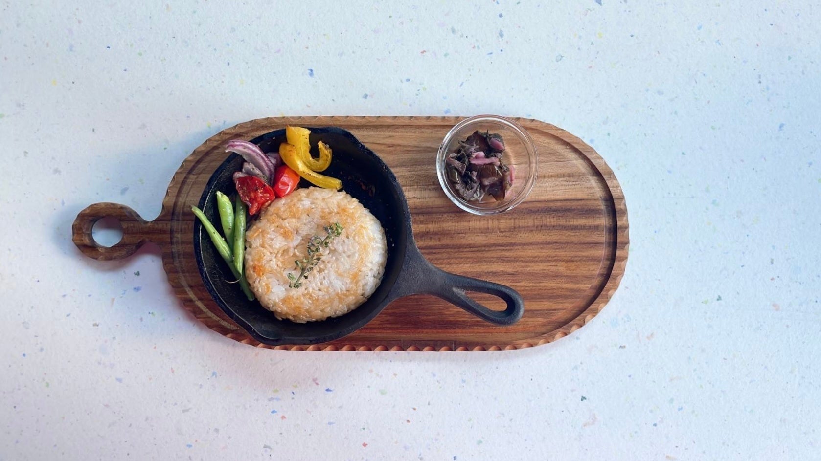 焼きおにぎりスキレット