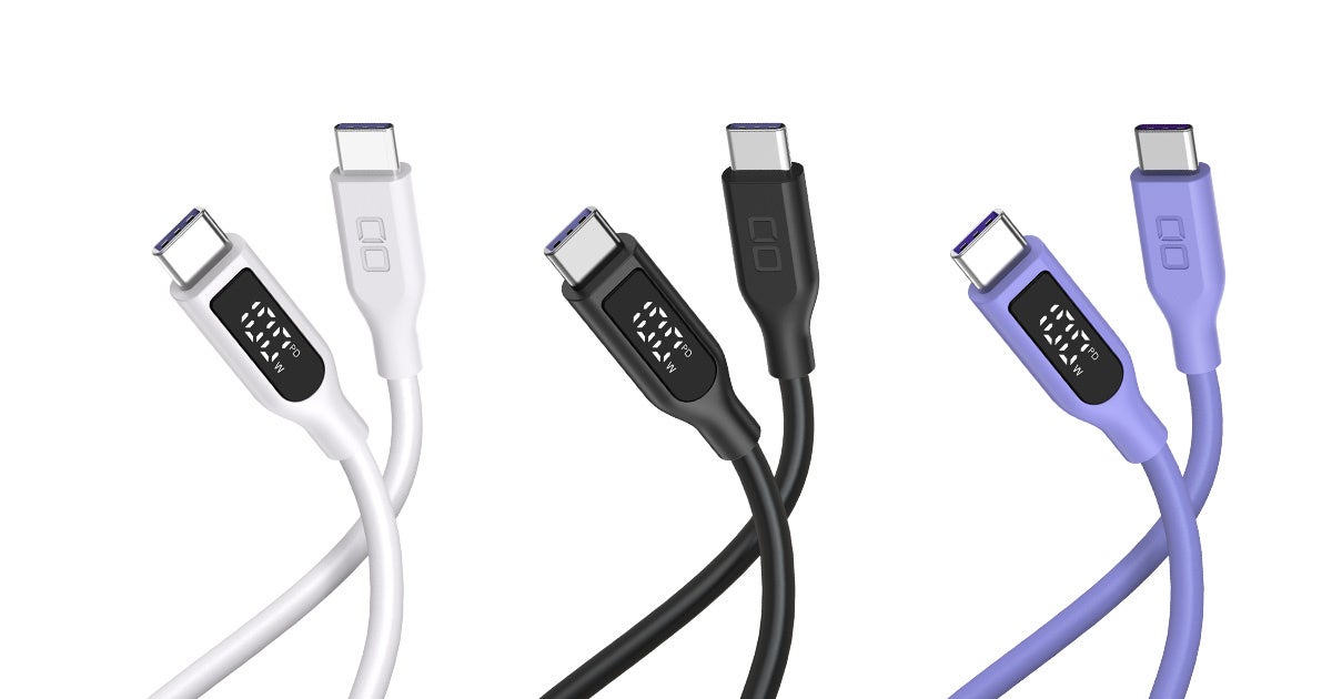 CIOパープル2025限定カラーセット　モバイルバッテリーケーブル充電器 CIOパープル2025限定カラーセット モバイルバッテリーケーブル