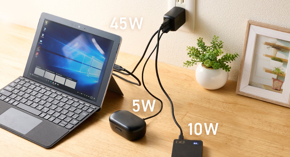 6号機 BOOWY 実機 家庭用フルセット！ スマホもPCもコレ1台！67W対応世界最小級充電器”NovaPort TRIOⅡ”が