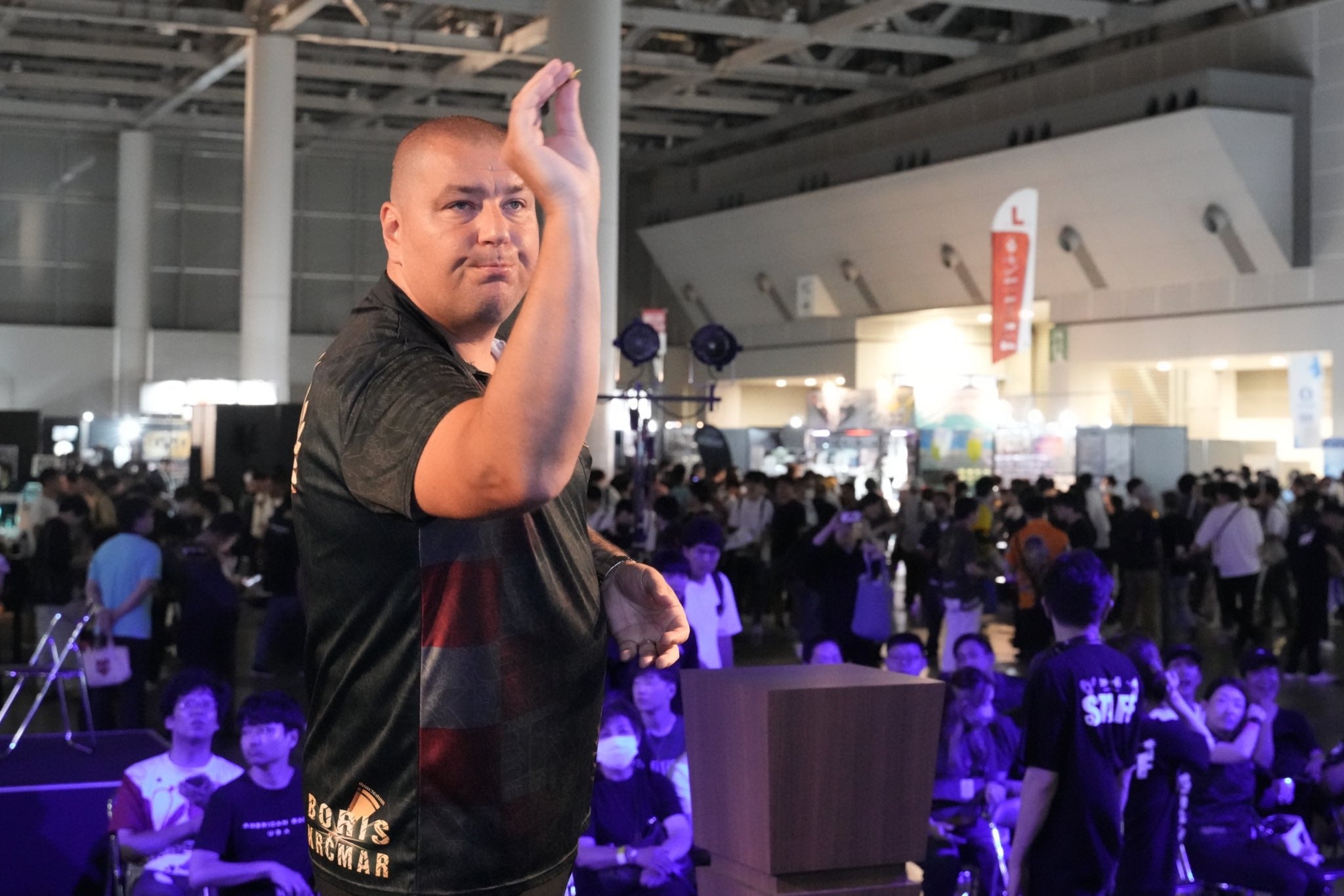 ステージでは世界大会のJAPAN STAGEも開催