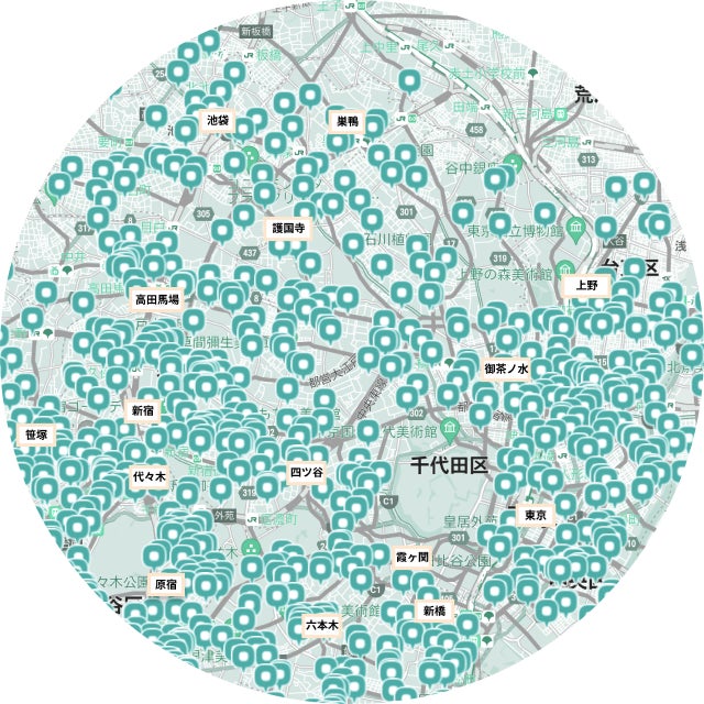 東京のポートマップ