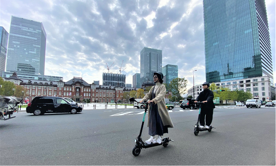 2021年10月〜2022年3月に実施した実証実験の様子