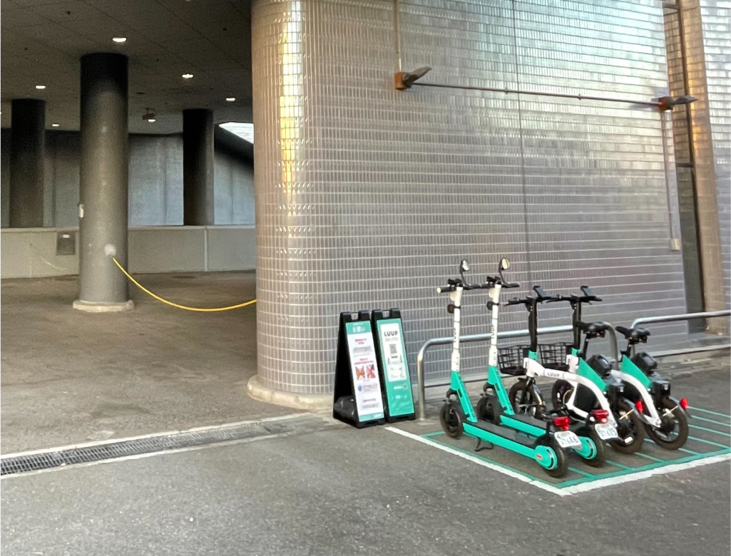 松下IMPビルのポート