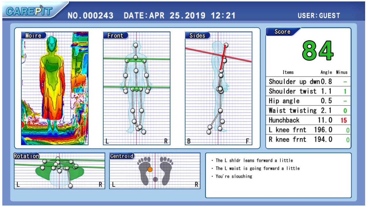 測定(ケアピット)