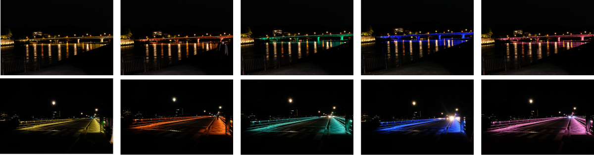 通常時には「人吉ひかりの復興計画」と連携し「景観演出」として安全安心を高めつつ地域の観光にも貢献