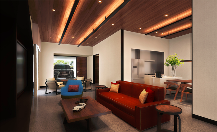 富士スピードウェイホテル　客室（ヴィラ）