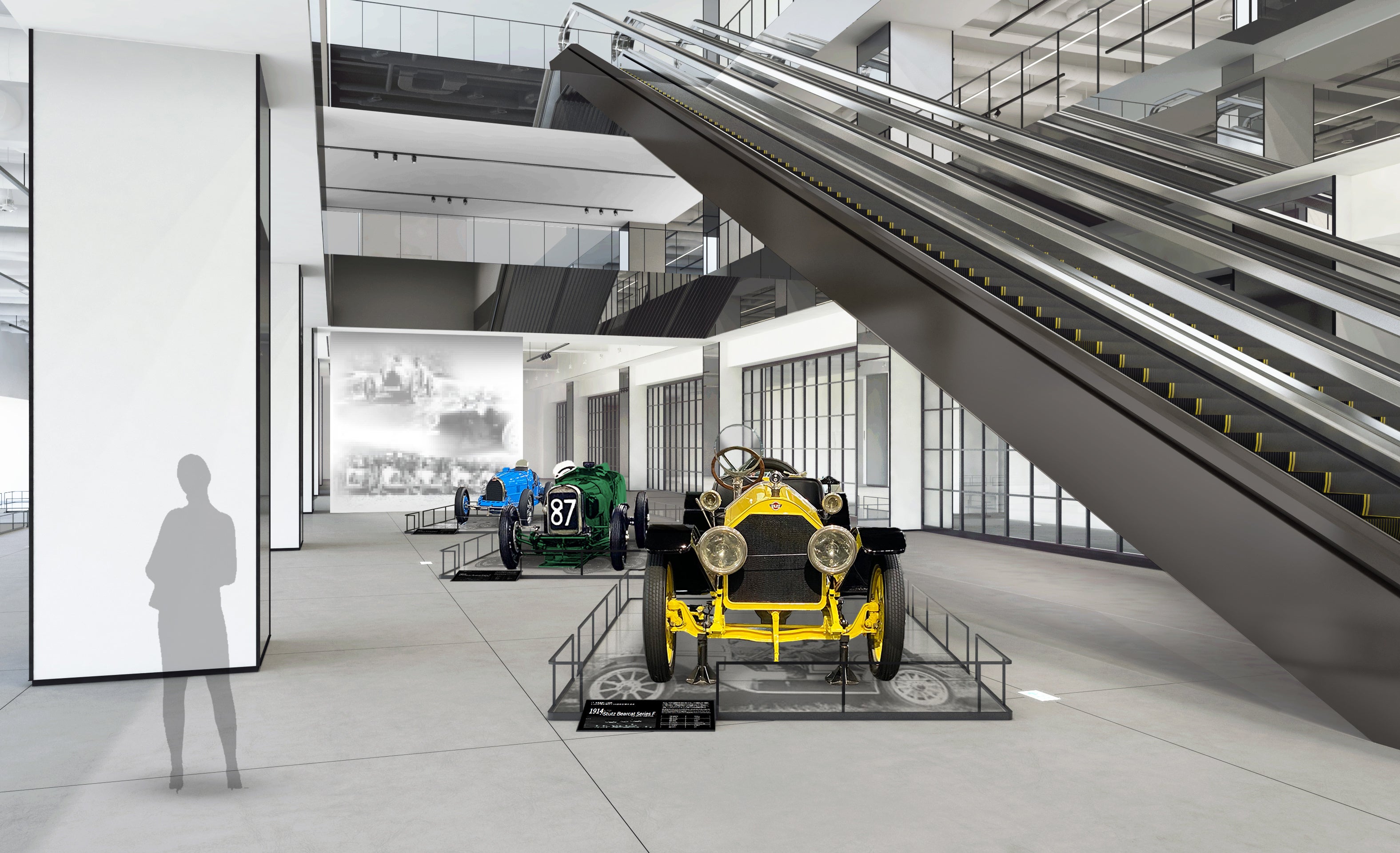 富士モータースポーツミュージアム　展示風景