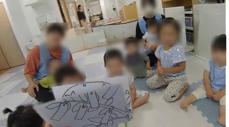 ＜撮影した保育士目線＞