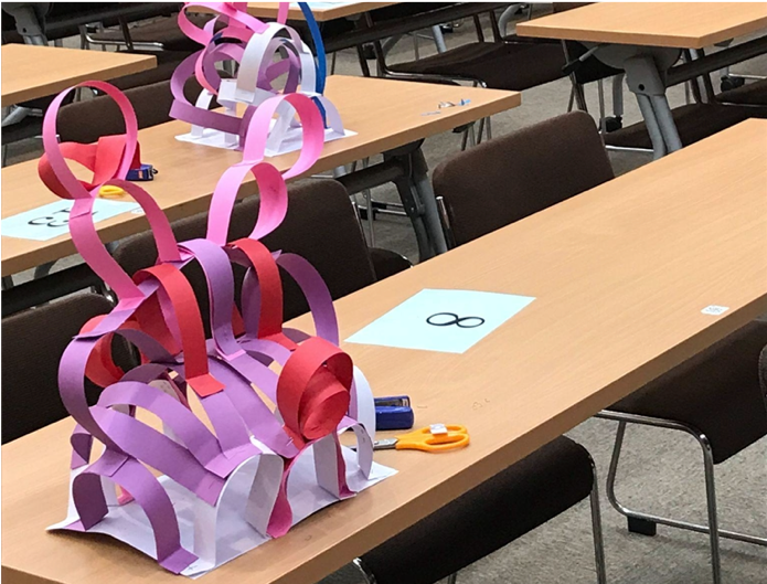 ＜受講者が作成した造形＞