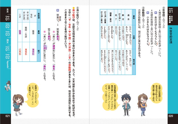 <中学 古文・漢文>読解の基礎がこの1冊に。マンガで楽しく!古典カフェで登場キャラと一緒に学ぶ『中学 100%丸暗記 古文・漢文』が新登場 ...