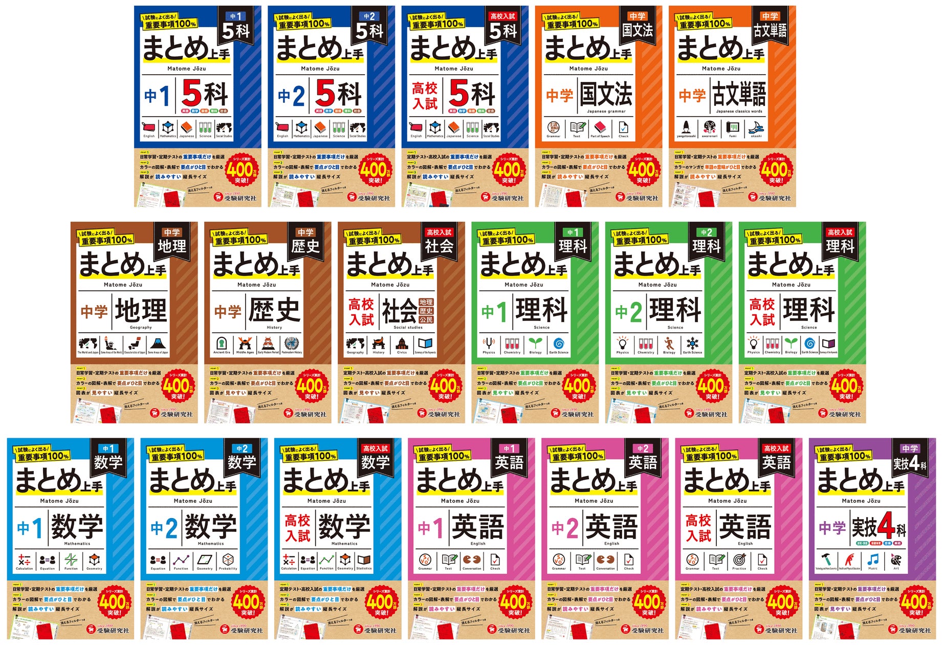 シリーズ累計400万部突破!】スキマ時間で定期テスト・入試によく出る シリーズ累計400万部突破!】スキマ時間で定期テスト・入試によく出る