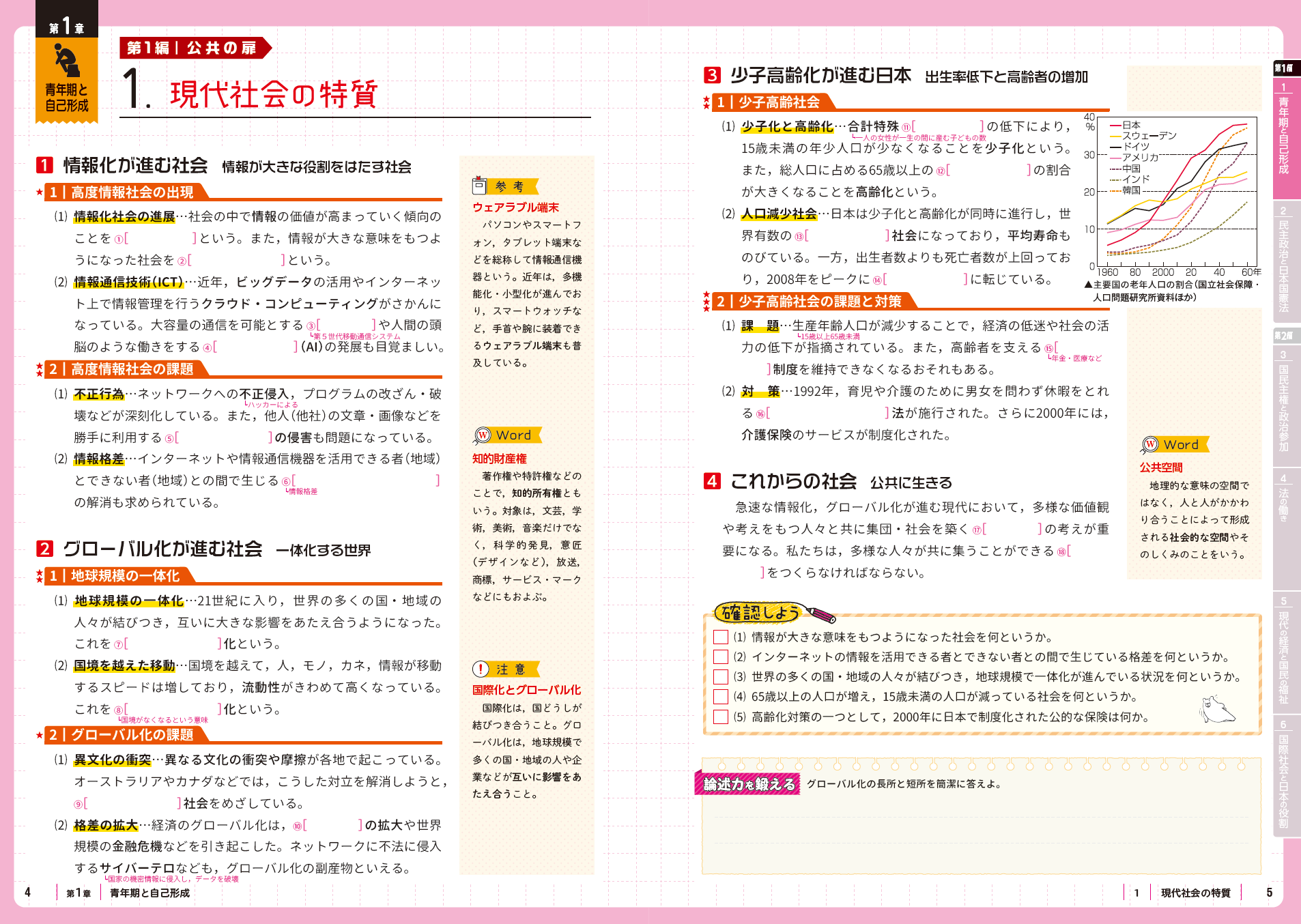 高校の定期テストで困らない 書ける答案の近道に 書き込み式ノート 問題演習 で基礎から実力をアップする 高校 基礎からわかりやすく 公共 古典文法 ノート が新登場 株式会社増進堂 受験研究社のプレスリリース