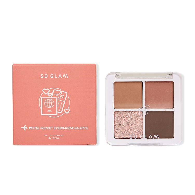 SO GLAM(ソーグラム)「プチポケットアイシャドウパレット」