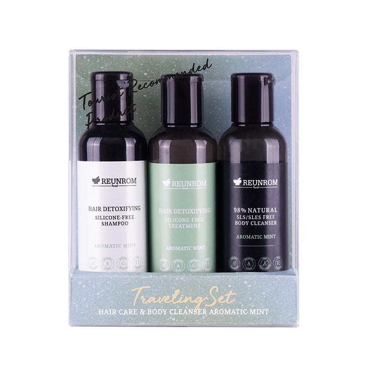 「ボディ&ヘアケア トラベルセット」アロマティックミント