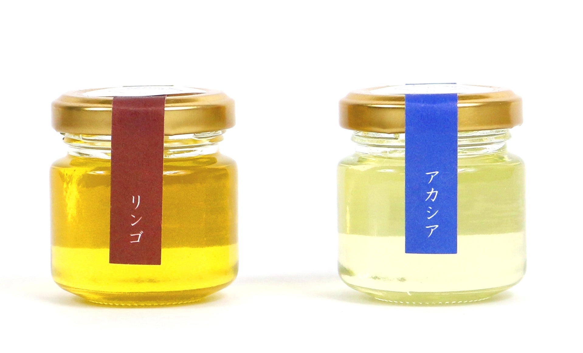 りんごはちみつ・アカシアはちみつ　　　　　　　写真はイメージです。