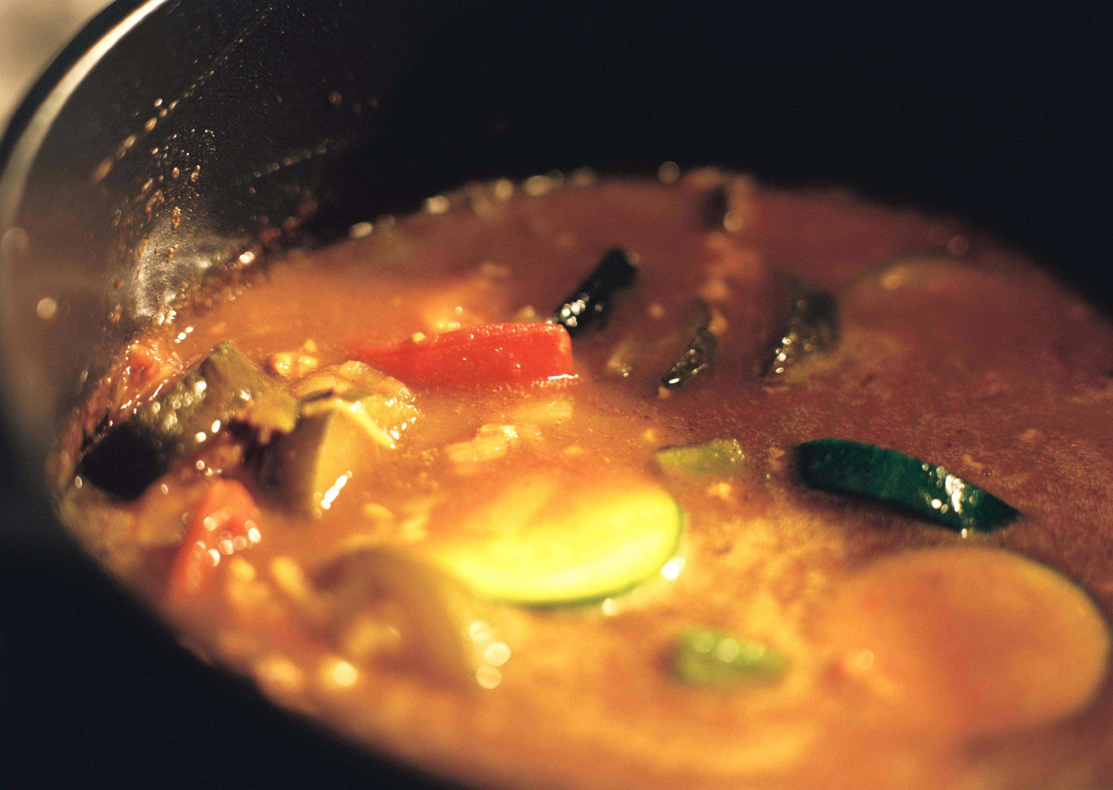 味わい鍋でつくる無水カレー