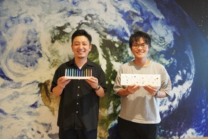 【写真】Satellite Crayon Projectメンバー（左から：清野正一郎、花田行弥）